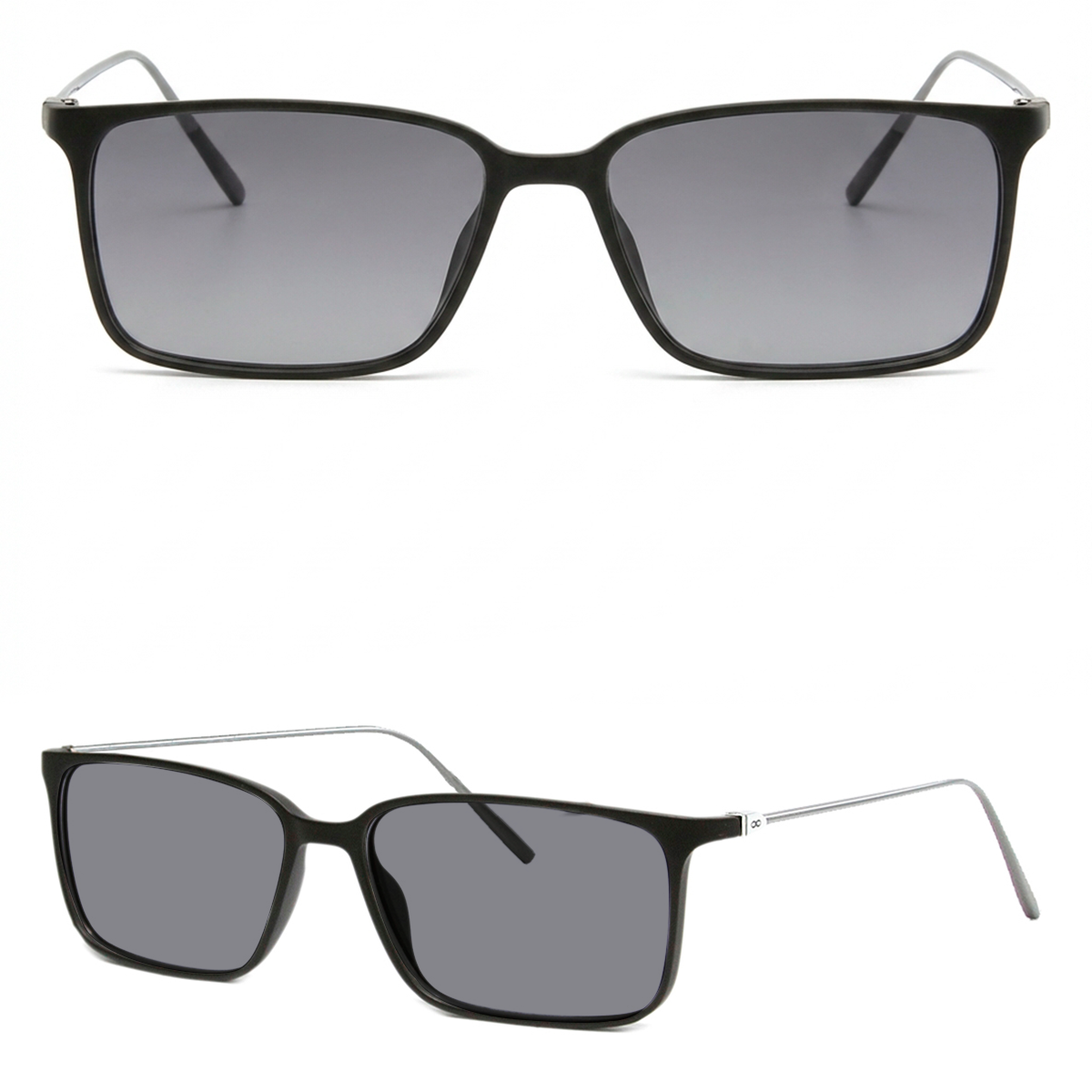 X06 Negro Mate Lente Gris - imagen 1