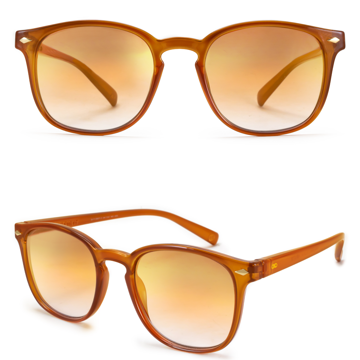 Xenote Dark Honey Lente Suave Espejada Dorada Degrade