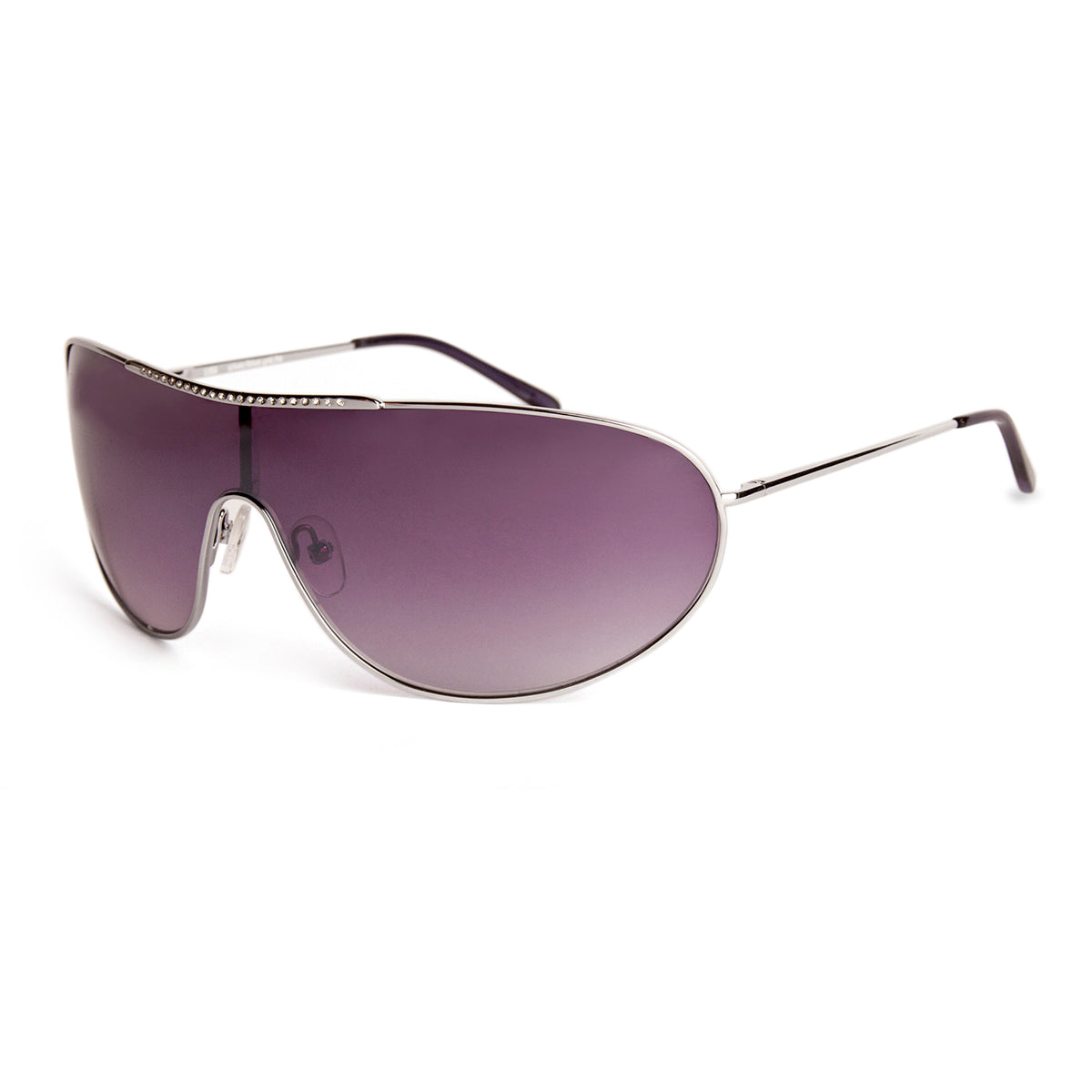 Maja Lisa Plateado Lente Azul Degrade